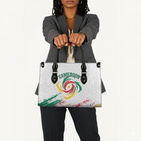 Cameroon Les Lionnes Indomptables Football Leather Bag Toghu Pattern