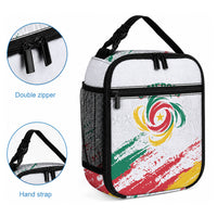 Cameroon Les Lionnes Indomptables Football Lunch Bag Toghu Pattern