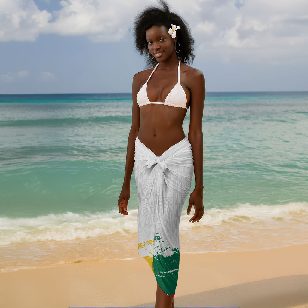 Cameroon Les Lionnes Indomptables Football Sarong Toghu Pattern