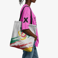 Cameroon Les Lionnes Indomptables Football Tote Bag Toghu Pattern