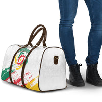 Cameroon Les Lionnes Indomptables Football Travel Bag Toghu Pattern