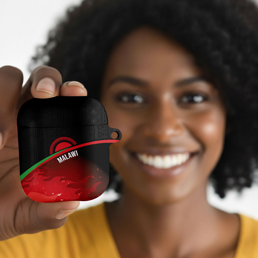 Malawi Football Blazing Fires AirPods Case Scorchers Fighting