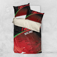 Malawi Football Blazing Fires Bedding Set Scorchers Fighting