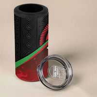 Malawi Football Blazing Fires 4 in 1 Can Cooler Tumbler Scorchers Fighting