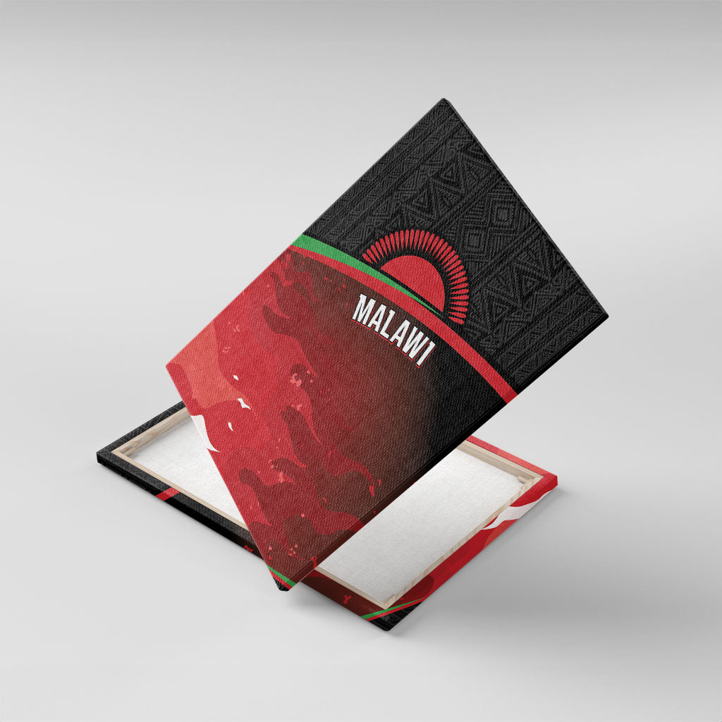 Malawi Football Blazing Fires Canvas Wall Art Scorchers Fighting