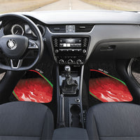 Malawi Football Personalized Blazing Fires Car Mats Scorchers Fighting