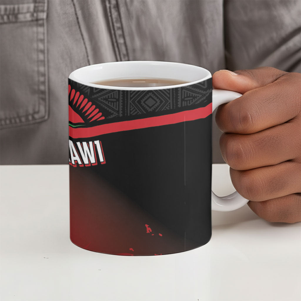 Malawi Football Blazing Fires Ceramic Mug Scorchers Fighting