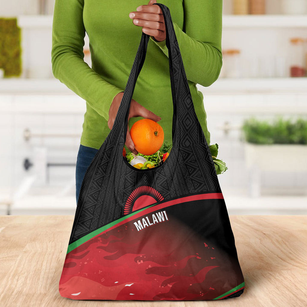 Malawi Football Blazing Fires Grocery Bag Scorchers Fighting