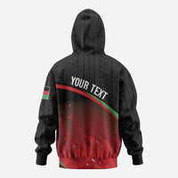 Malawi Football Personalized Blazing Fires Hoodie Scorchers Fighting