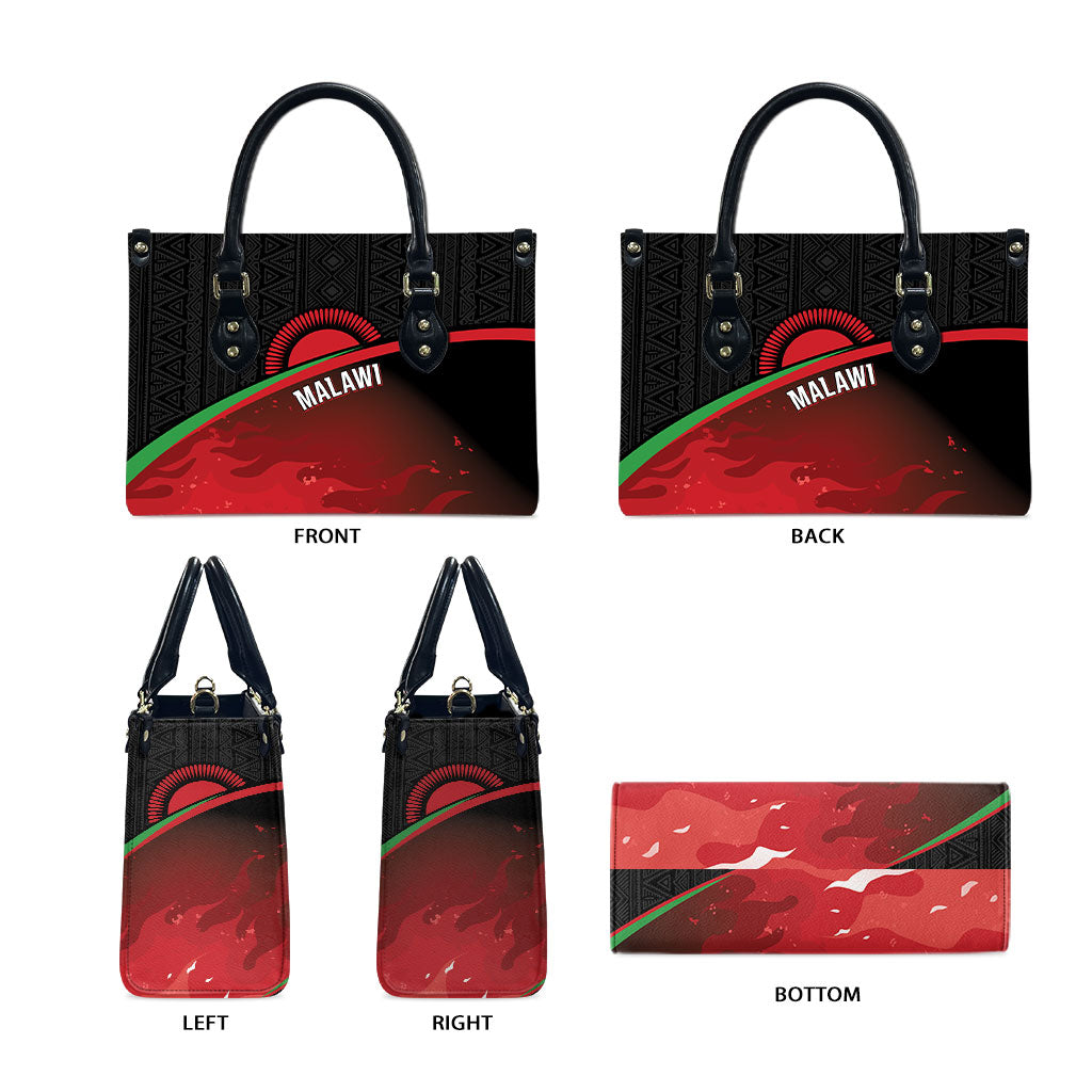 Malawi Football Blazing Fires Leather Bag Scorchers Fighting