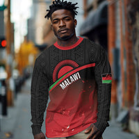 Malawi Football Personalized Blazing Fires Long Sleeve Shirt Scorchers Fighting