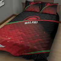 Malawi Football Blazing Fires Quilt Bed Set Scorchers Fighting
