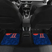 Personalised France Rugby Car Mats 2023 World Cup Allez Les Bleus Grunge Style LT7 - Wonder Print Shop