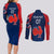 personalised-france-rugby-couples-matching-long-sleeve-bodycon-dress-and-long-sleeve-button-shirts-2023-world-cup-allez-les-bleus-grunge-style