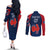 personalised-france-rugby-couples-matching-off-the-shoulder-long-sleeve-dress-and-long-sleeve-button-shirts-2023-world-cup-allez-les-bleus-grunge-style