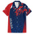 personalised-france-rugby-family-matching-short-sleeve-bodycon-dress-and-hawaiian-shirt-2023-world-cup-allez-les-bleus-grunge-style