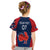 Personalised France Rugby Kid T Shirt 2023 World Cup Allez Les Bleus Grunge Style - Wonder Print Shop