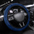 France Rugby Steering Wheel Cover 2023 World Cup Allez Les Bleus Grunge Style - Wonder Print Shop