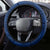 France Rugby Steering Wheel Cover 2023 World Cup Allez Les Bleus Grunge Style