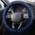 France Rugby Steering Wheel Cover 2023 World Cup Allez Les Bleus Grunge Style - Wonder Print Shop
