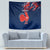 Personalised France Rugby Tapestry 2023 World Cup Allez Les Bleus Grunge Style - Wonder Print Shop