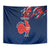 Personalised France Rugby Tapestry 2023 World Cup Allez Les Bleus Grunge Style - Wonder Print Shop