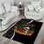 Mexico Day Of The Dead Area Rug Sombrero Sugar Skull With Roses LT7 - Wonder Print Shop
