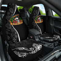 Mexico Day Of The Dead Car Seat Cover Sombrero Sugar Skull With Roses LT7 - Wonder Print Shop