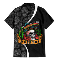 Mexico Day Of The Dead Family Matching Mermaid Dress and Hawaiian Shirt Sombrero Sugar Skull With Roses LT7 - Wonder Print Shop