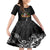Mexico Day Of The Dead Family Matching Puletasi Dress and Hawaiian Shirt Sombrero Sugar Skull With Roses - Wonder Print Shop