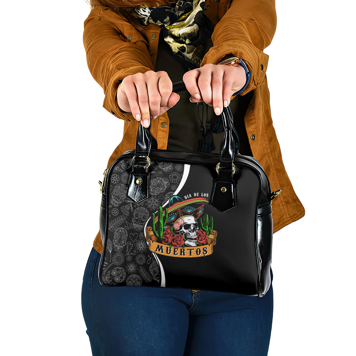 mexico-day-of-the-dead-shoulder-handbag-sombrero-sugar-skull-with-roses
