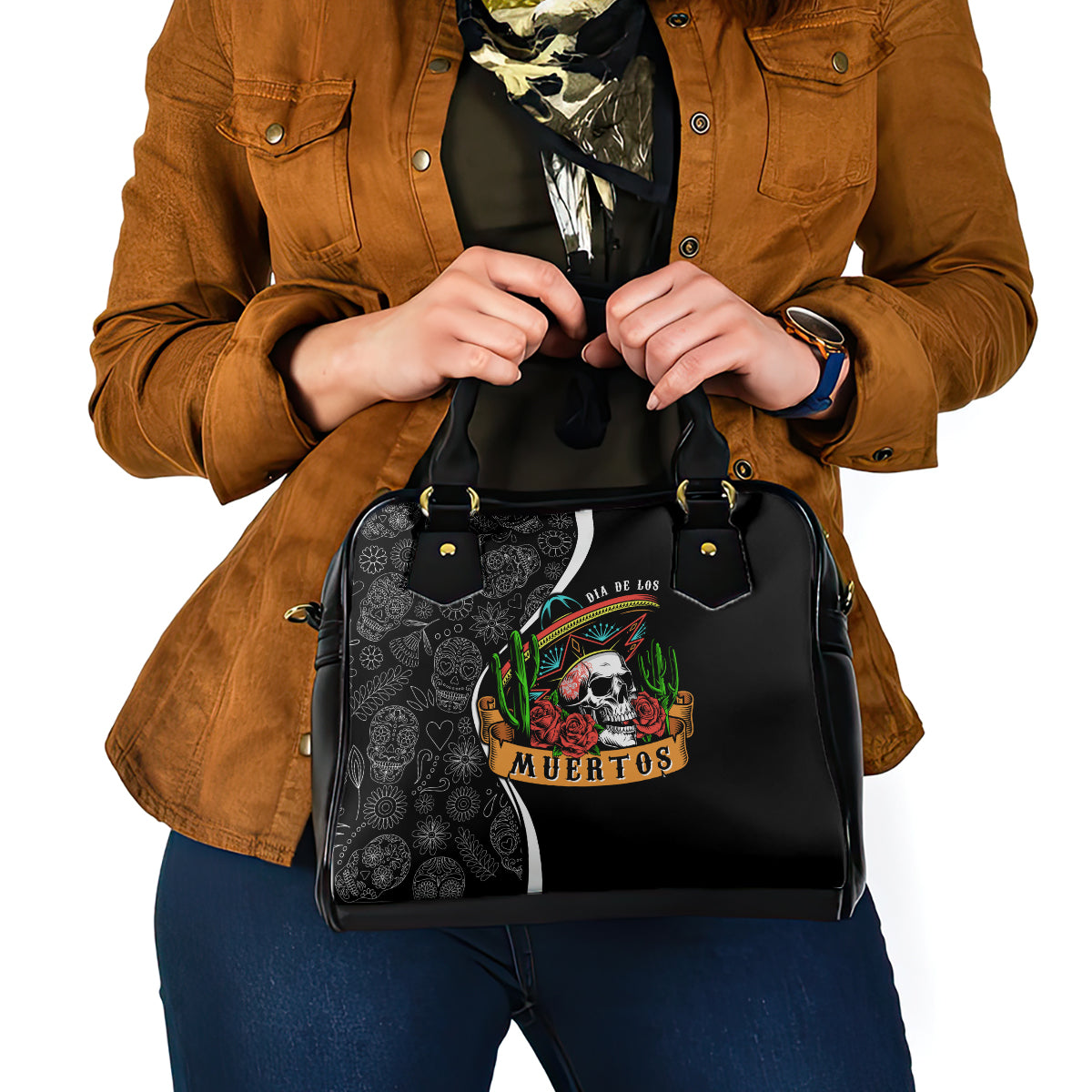 mexico-day-of-the-dead-shoulder-handbag-sombrero-sugar-skull-with-roses