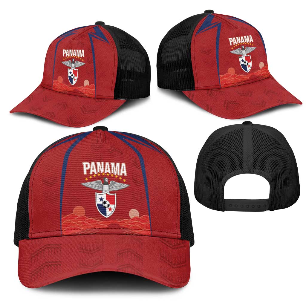 Afro-Panama Football 2026 Baseball Net Cap La Marea Roja Making History - Wonder Print Shop