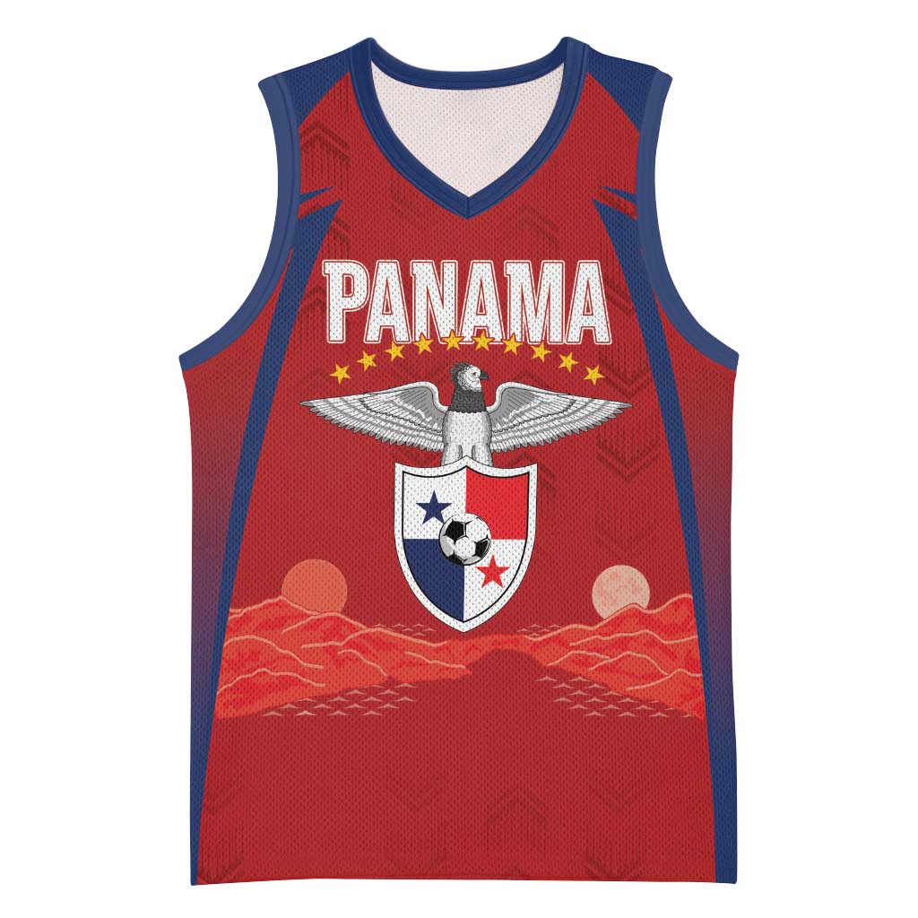 Afro-Panama Football 2026 Custom Basketball Jersey La Marea Roja Making History - Wonder Print Shop
