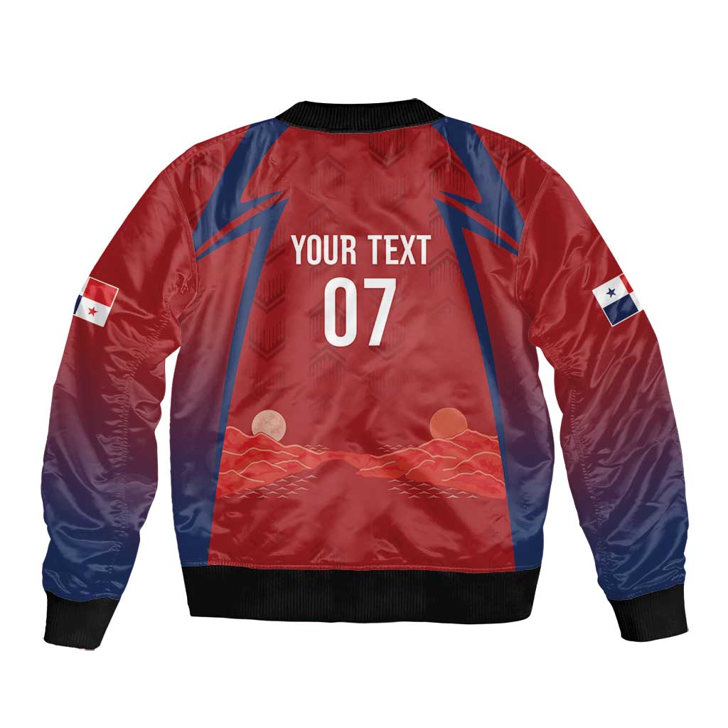 Afro-Panama Football 2026 Custom Bomber Jacket La Marea Roja Making History - Wonder Print Shop