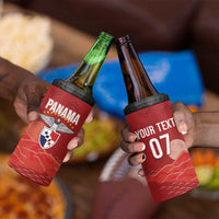 Afro-Panama Football 2026 Custom 4 in 1 Can Cooler Tumbler La Marea Roja Making History - Wonder Print Shop