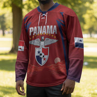 Afro-Panama Football 2026 Custom Hockey Jersey La Marea Roja Making History - Wonder Print Shop