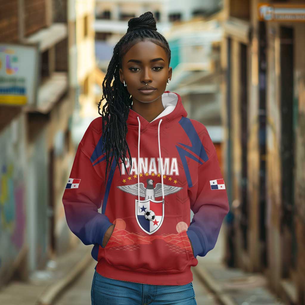 Afro-Panama Football 2026 Custom Hoodie La Marea Roja Making History - Wonder Print Shop