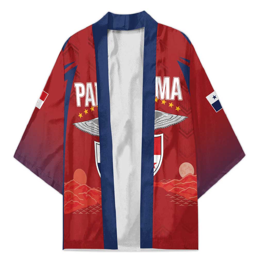 Afro-Panama Football 2026 Custom Kimono La Marea Roja Making History - Wonder Print Shop