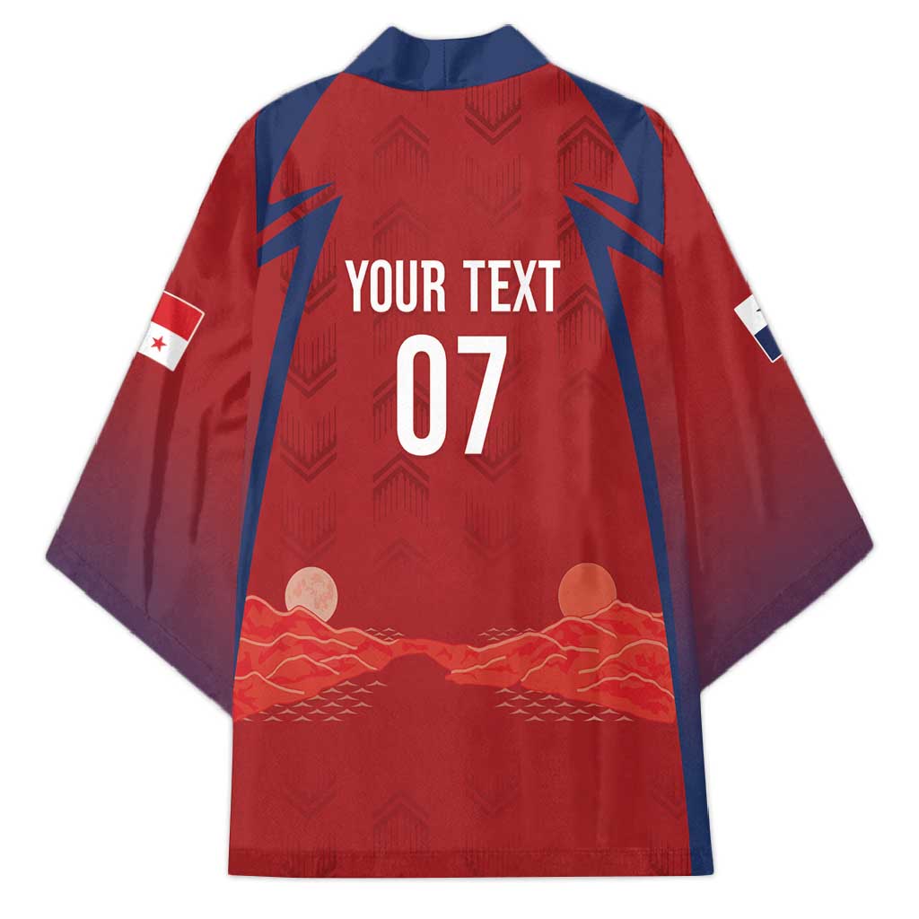 Afro-Panama Football 2026 Custom Kimono La Marea Roja Making History - Wonder Print Shop