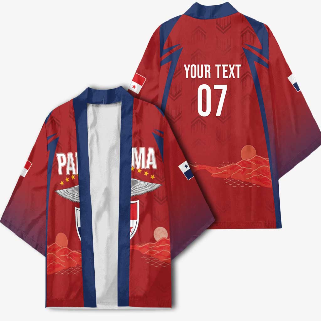 Afro-Panama Football 2026 Custom Kimono La Marea Roja Making History - Wonder Print Shop