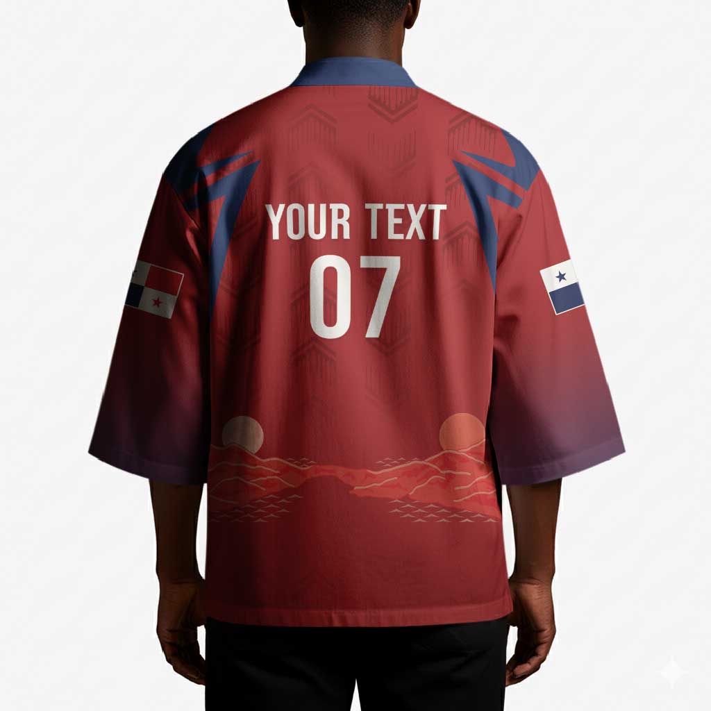 Afro-Panama Football 2026 Custom Kimono La Marea Roja Making History - Wonder Print Shop