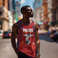 Afro-Panama Football 2026 Custom Men Tank Top La Marea Roja Making History - Wonder Print Shop