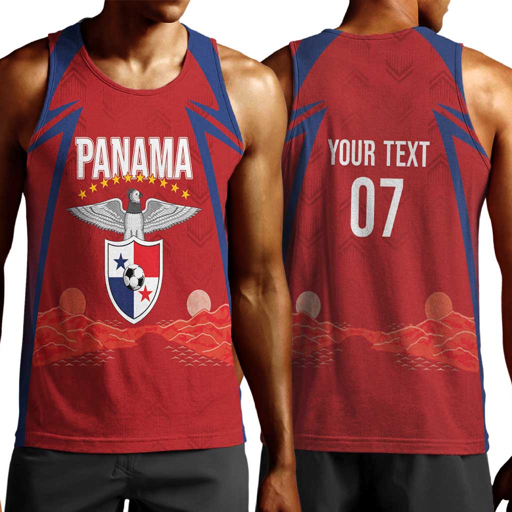 Afro-Panama Football 2026 Custom Men Tank Top La Marea Roja Making History - Wonder Print Shop
