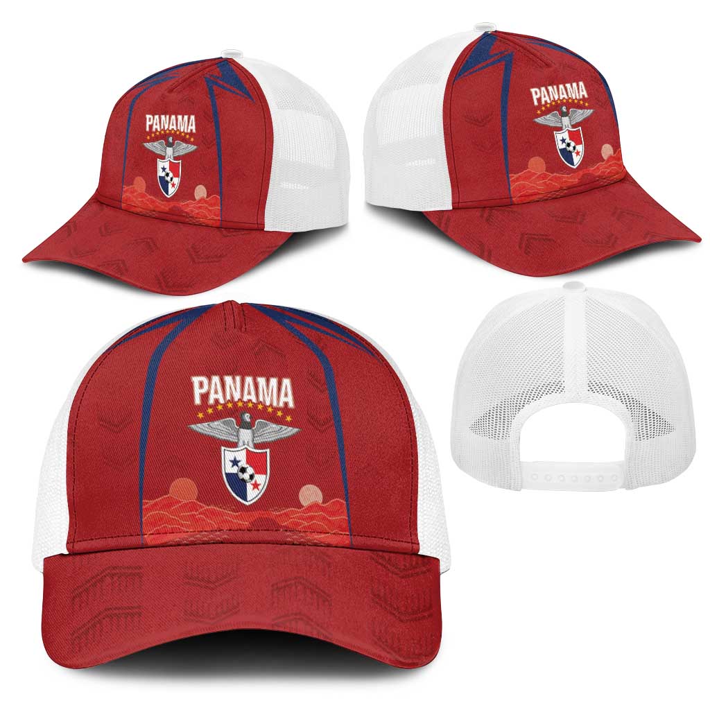 Afro-Panama Football 2026 Mesh Trucker Cap La Marea Roja Making History - Wonder Print Shop