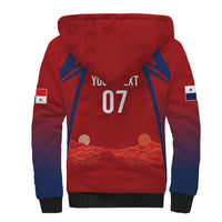 Afro-Panama Football 2026 Custom Sherpa Hoodie La Marea Roja Making History - Wonder Print Shop