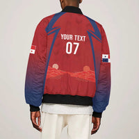Afro-Panama Football 2026 Custom Sleeve Zip Bomber Jacket La Marea Roja Making History - Wonder Print Shop