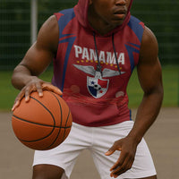 Afro-Panama Football 2026 Custom Sleeveless Hoodie La Marea Roja Making History - Wonder Print Shop