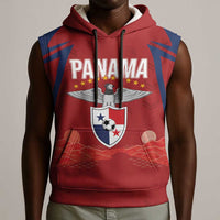 Afro-Panama Football 2026 Custom Sleeveless Hoodie La Marea Roja Making History - Wonder Print Shop