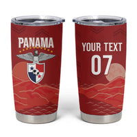 Afro-Panama Football 2026 Custom Tumbler Cup La Marea Roja Making History - Wonder Print Shop